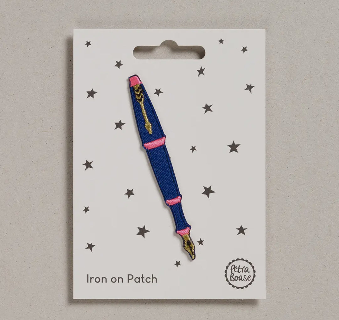 Patch thermocollant - Stylo 4 couleurs - Ballpoint Pen Teal
