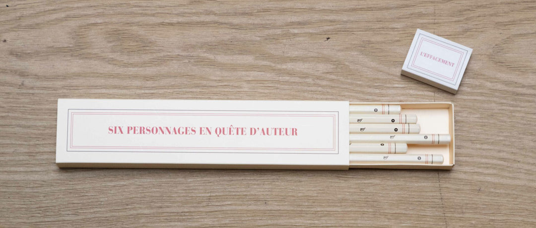 Étui crayons « L’effacement » – Papeterie Gallimard