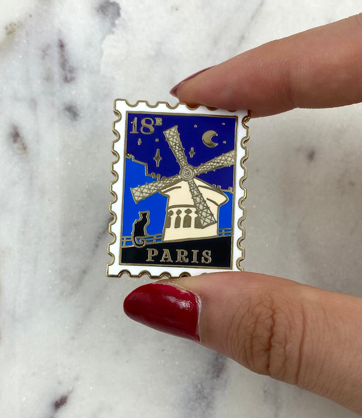 Pin's - Timbre Paris 18e - Sous le Ciel de Montmartre