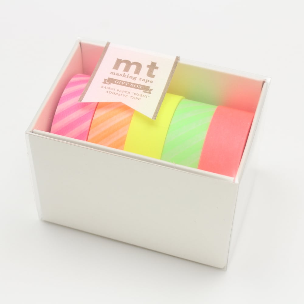 Masking Tape _ Boîte de 5 motifs assortis NEON