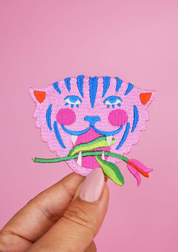Patch Thermocollant - Tiger pink Limistic - Malicieuse