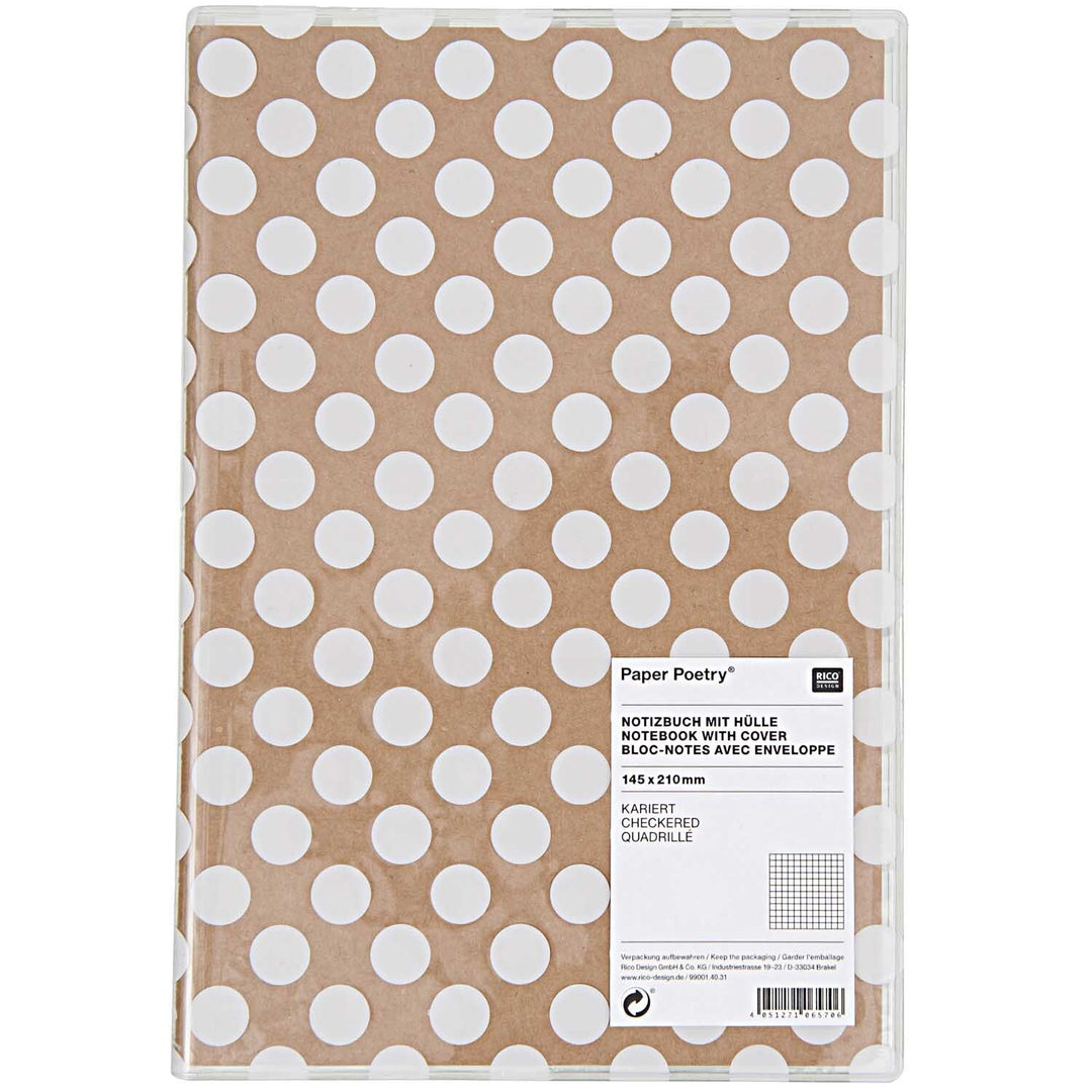 Carnet de notes A5 avec couverture plastique - Paper Poetry