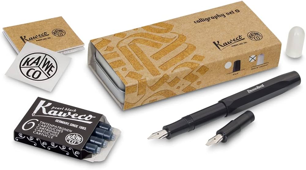 Kaweco - Set CALLIGRAPHIE - Noir "S"