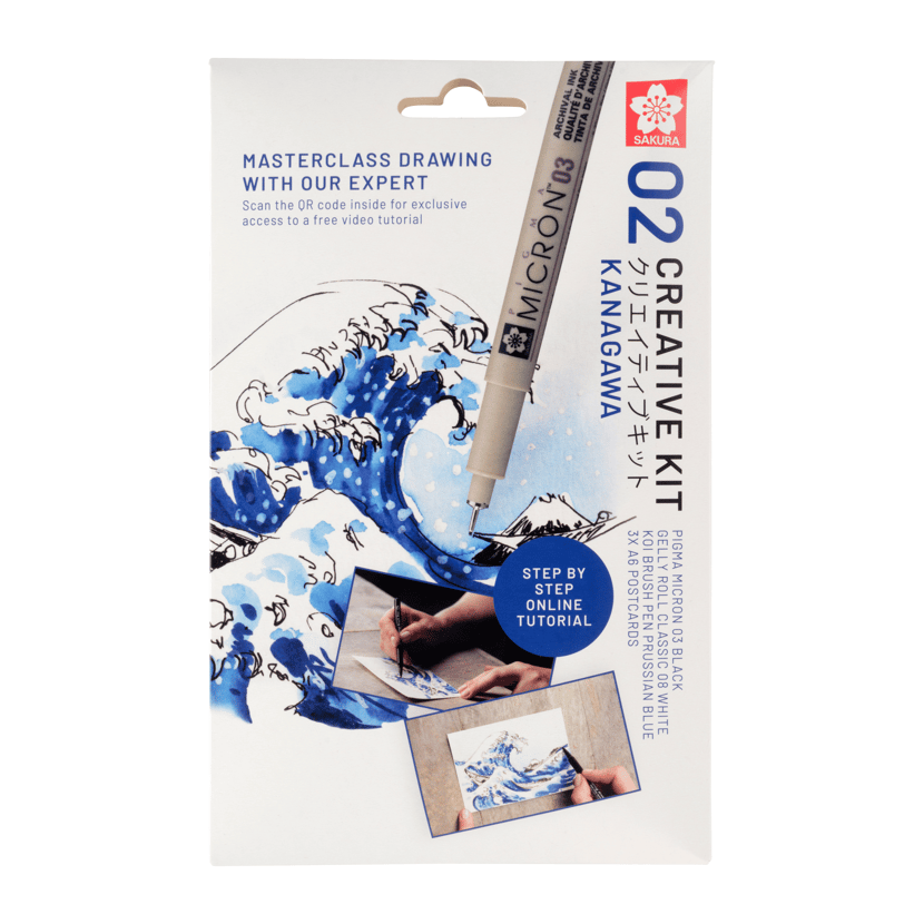 Kit artistique Sakura Kanagawa