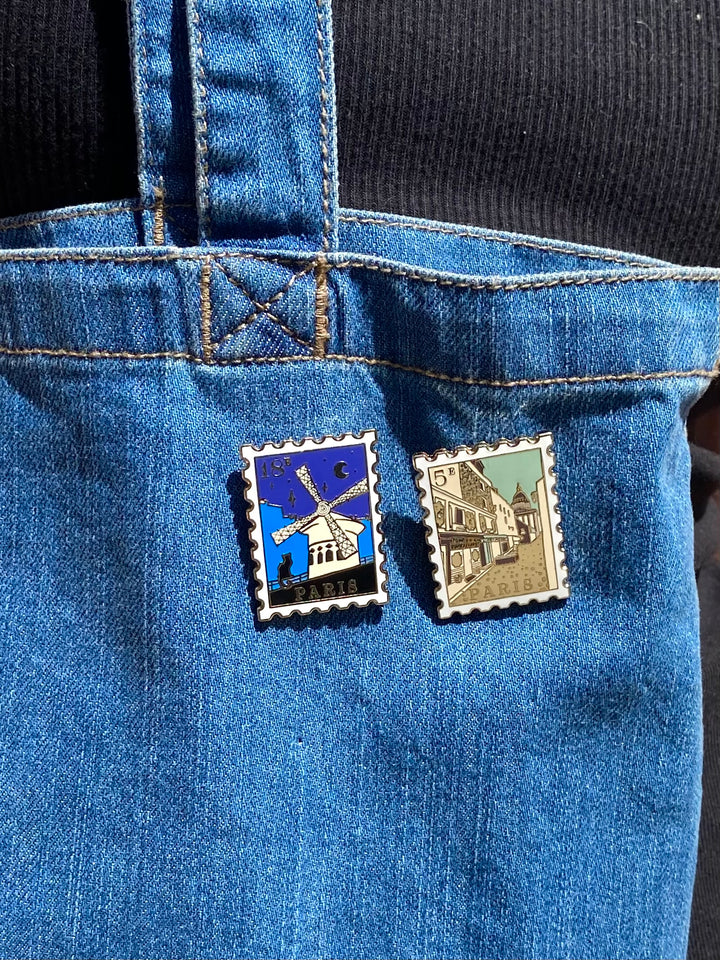 Pin's - Timbre Paris 18e - Sous le Ciel de Montmartre