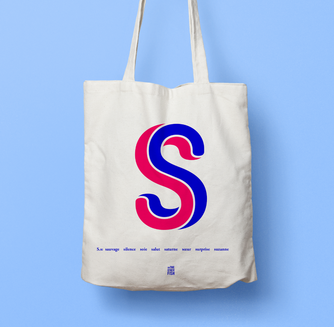 Sac à personnaliser - Lettre graphique