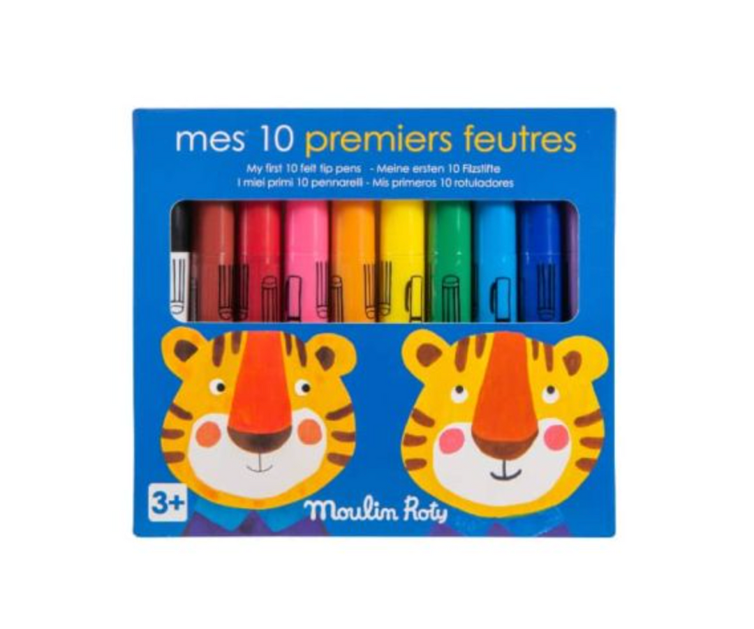 Mes 10 premiers feutres - Les Popipop - Moulin Roty