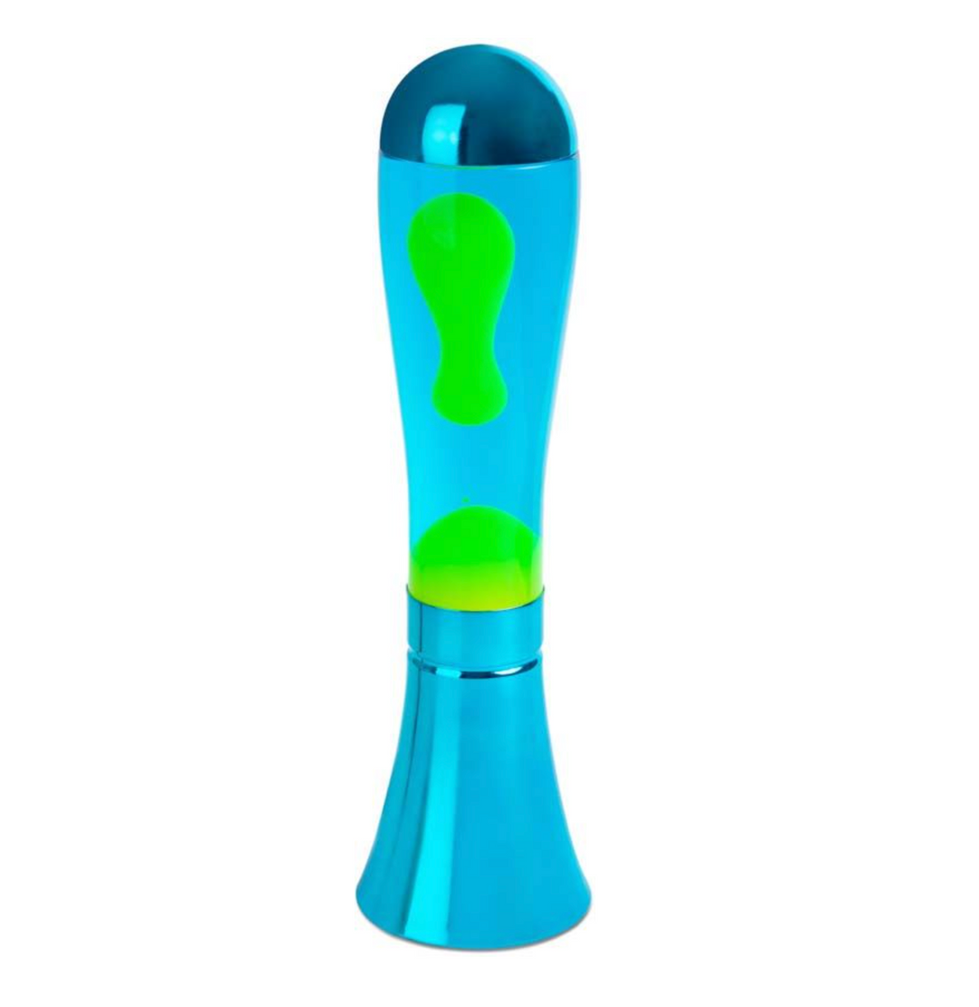 Lampe Lava Magma bleu et Vert - Balvi