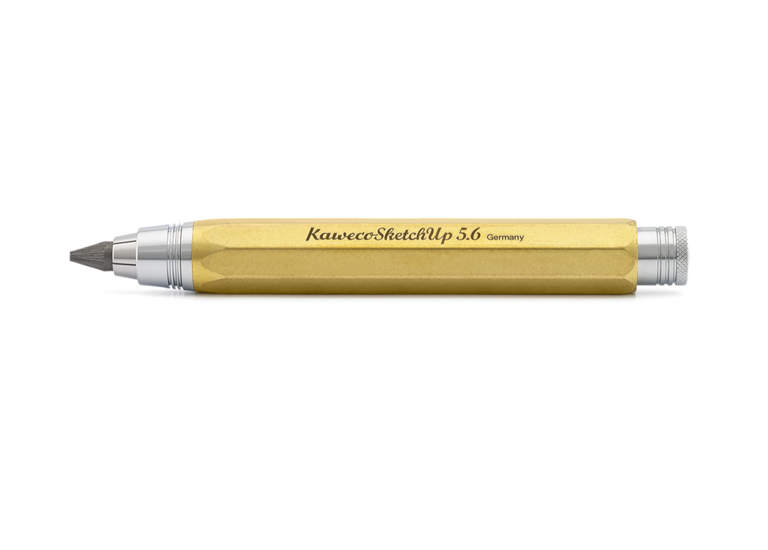 Crayon à mine Kaweco SKETCH UP laiton brut 5,6 mm