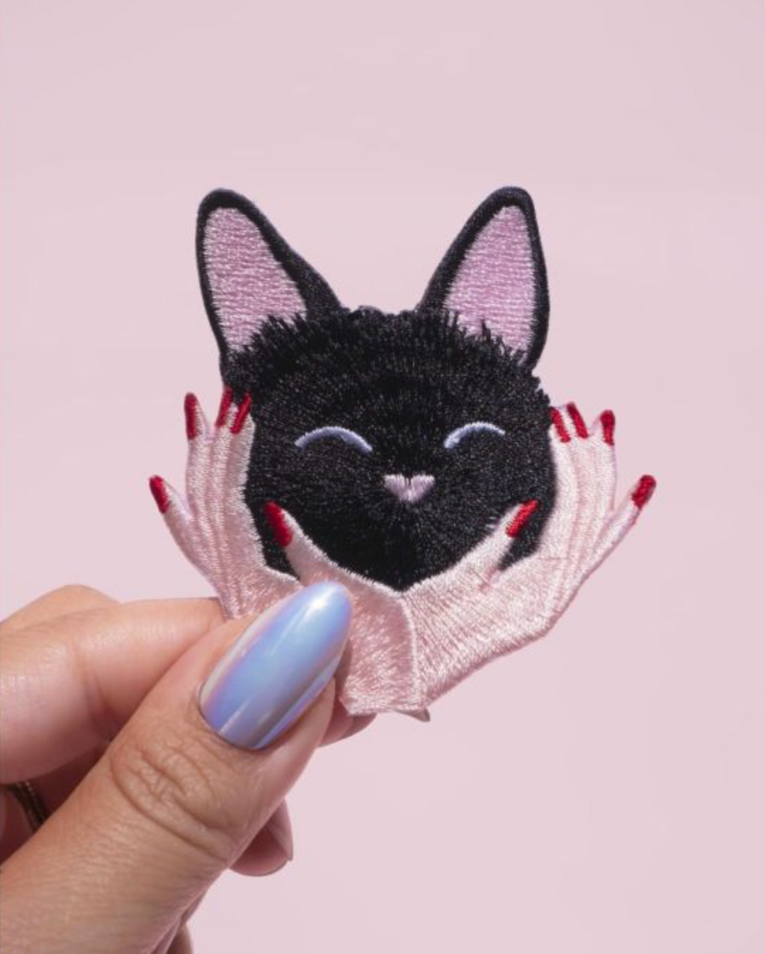 Patch Thermocollant chat noir féerique - Malicieuse