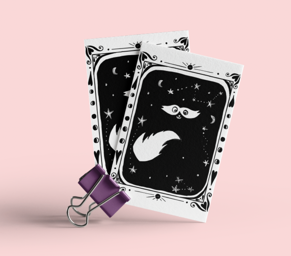 Carte postale - L'oracle du Chat - Les Imprimeuses