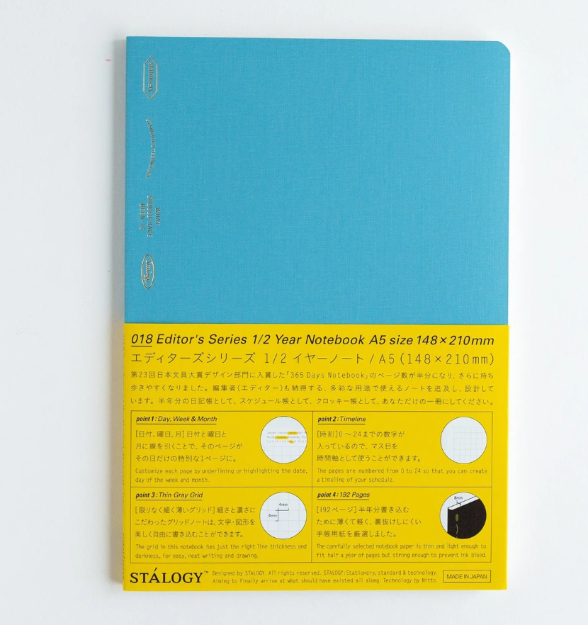 Cahier 1/2 an - A6 - STALOGY