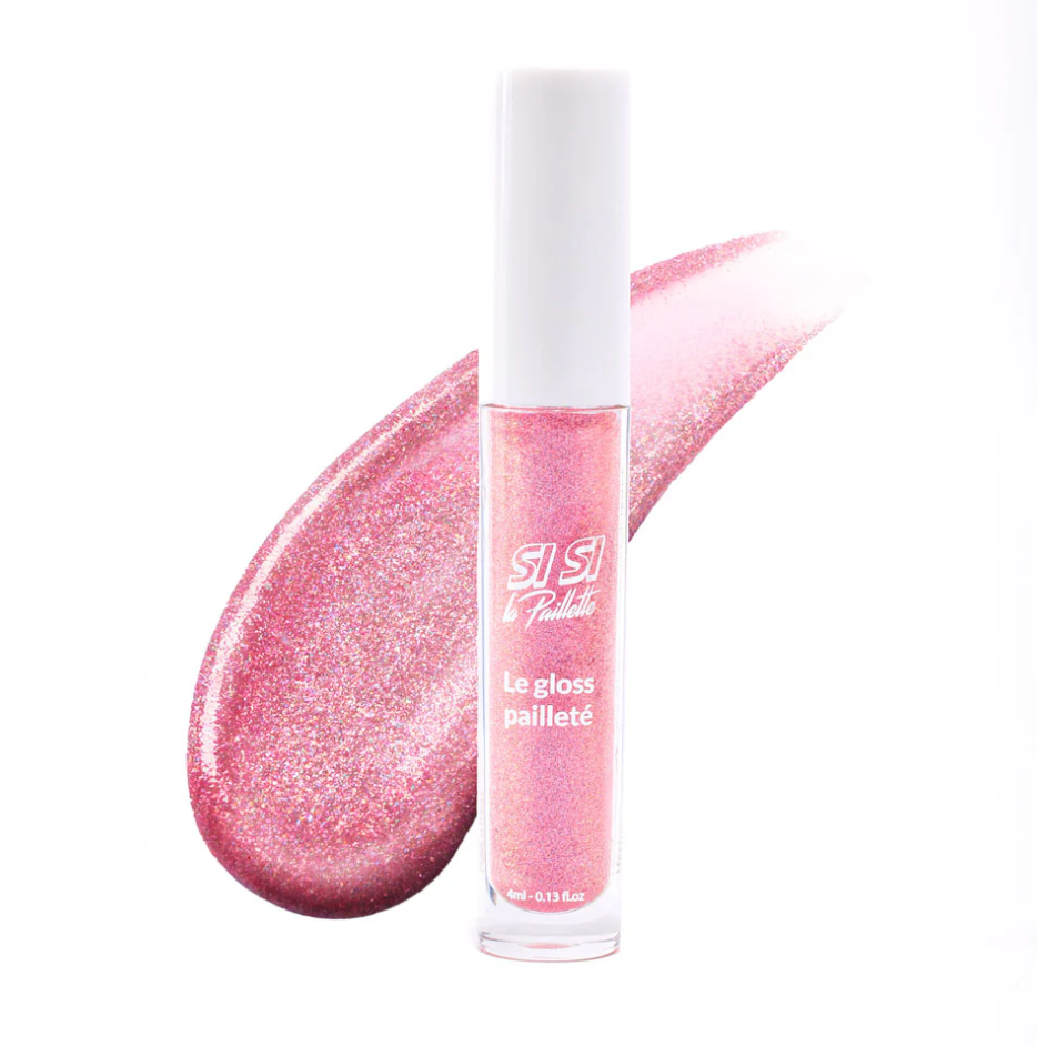 Gloss Pailleté Rose Pamela - Sisi la paillette