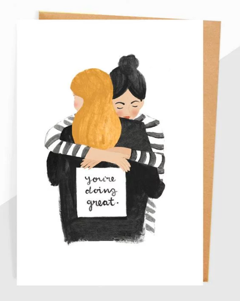 Carte d’amitié - You're Doing Great - Jade Fisher