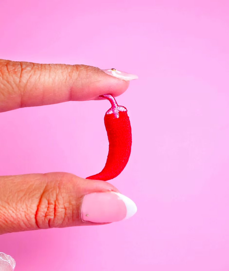 Patch Thermocollant Mini Piment - Malicieuse