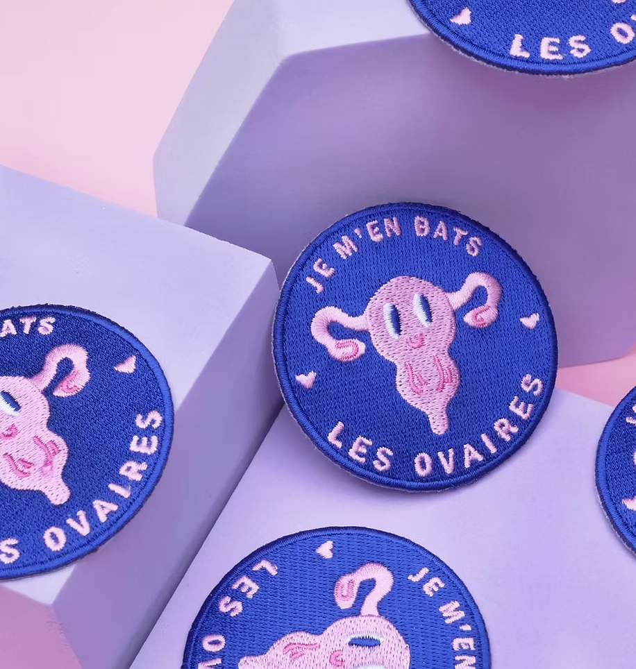 Patch Thermocollant Je m'en bats les ovaires - Malicieuse