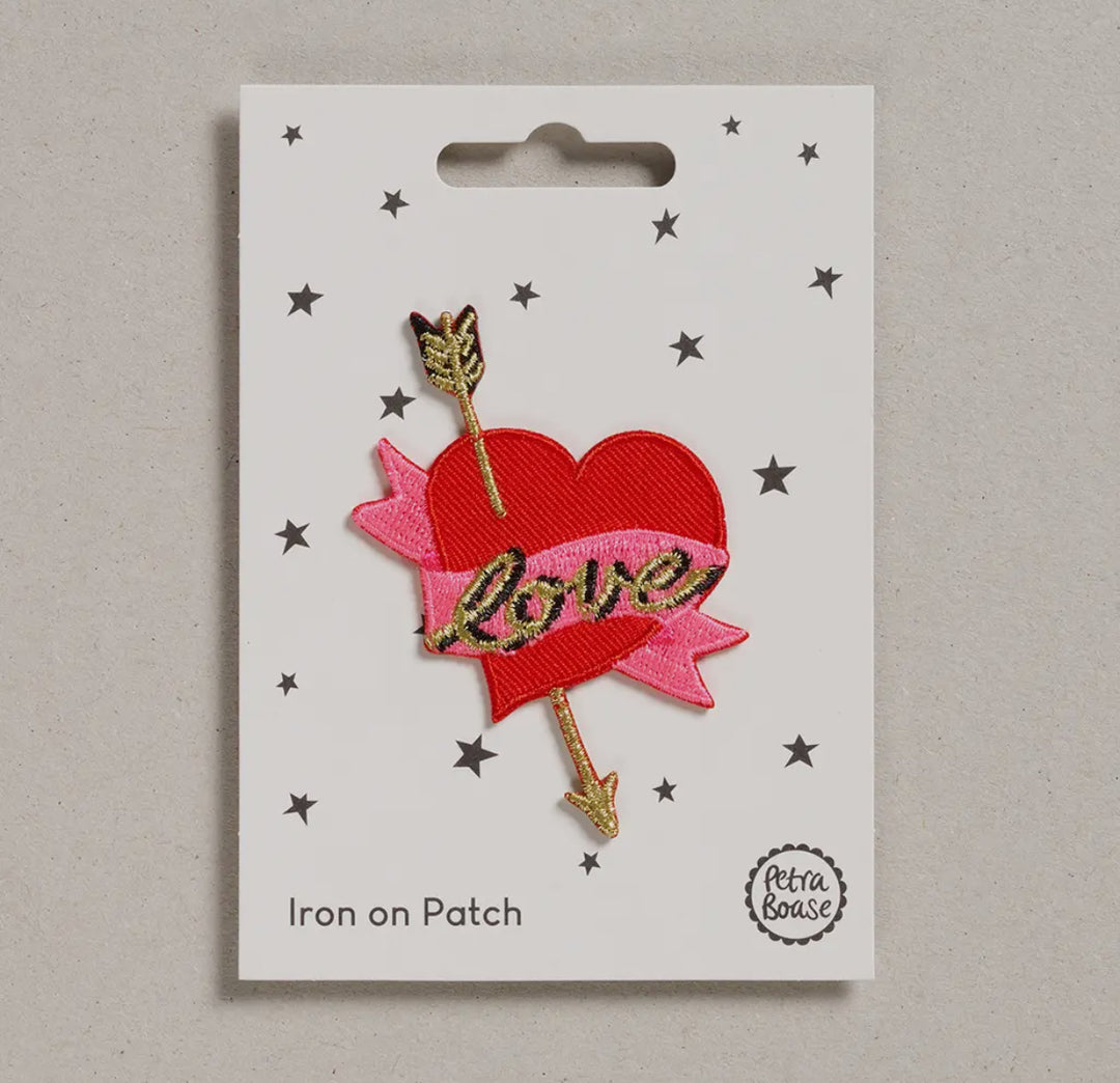 Patch thermocollant - Love Coeur avec une flèche
