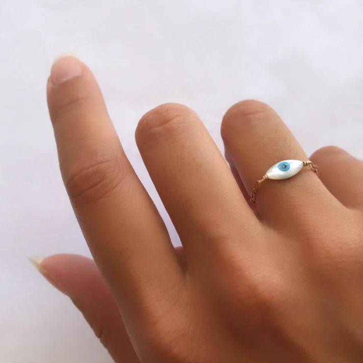 Bague oeil bleu nazar - Argument Bijoux