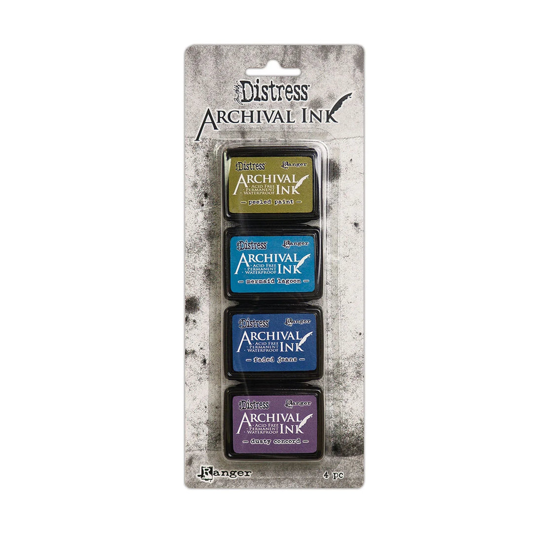 Mini encres Distress – Kit n°2 (4 couleurs)