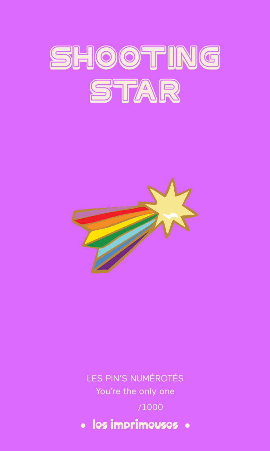 Pin's - Shooting Star