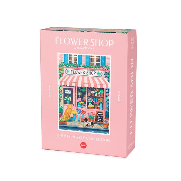 Puzzle - 1000 pièces - Flower Shop - Balvi
