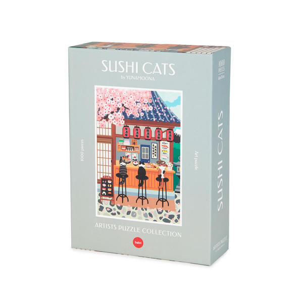 Puzzle 1000 pièces - Sushi Cats - Balvi