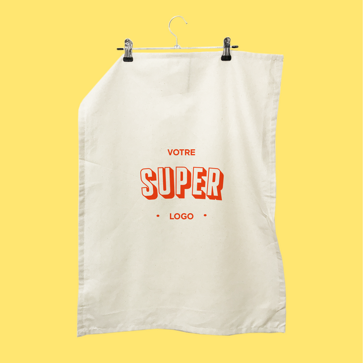 Torchon à personnaliser - Avec votre dessin ou logo
