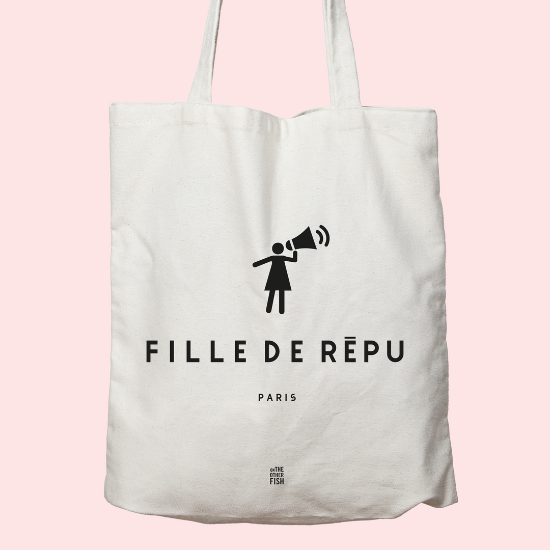 Sac sérigraphié - Fille de Répu - Paris