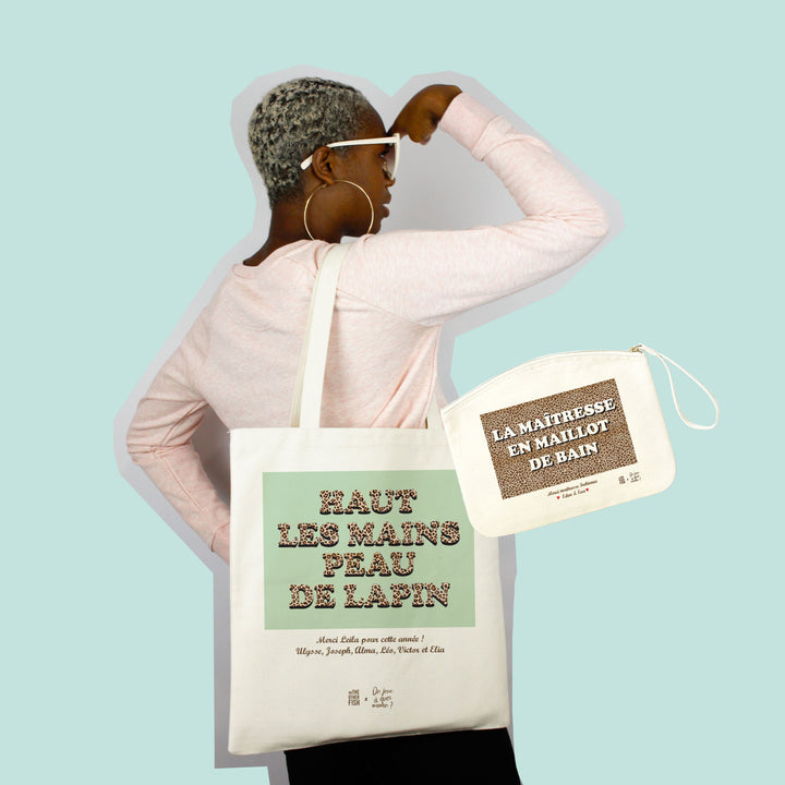 Le Duo Graou : Sac et Trousse - Haut les mains - La maîtresse en maillot de bain - On The Other Fish x On Joue à quoi maman ?