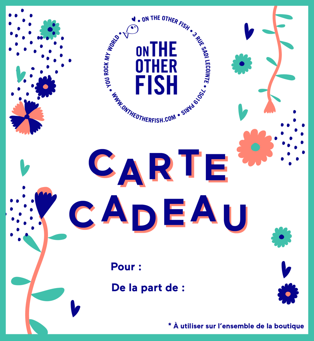 Carte cadeau Les Imprimeuses