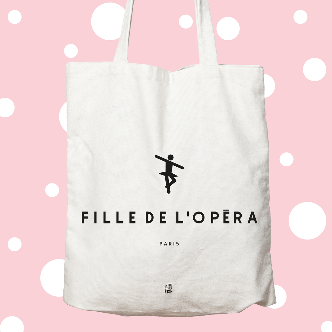 fille de, opéra, ballet, danse, musique, paris, ville, 75, sac, tote bag