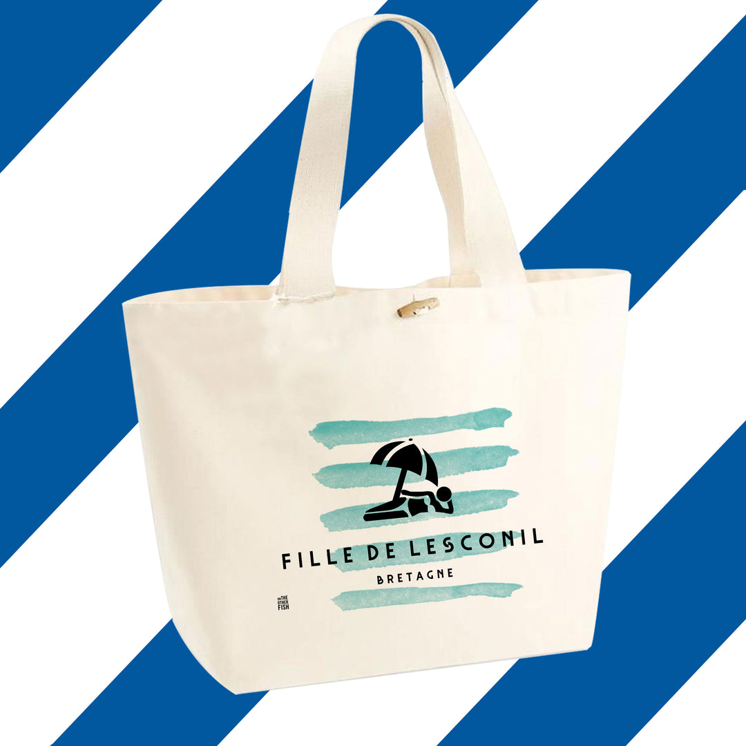 Sac Cabas à personnaliser - Fille de Lesconil