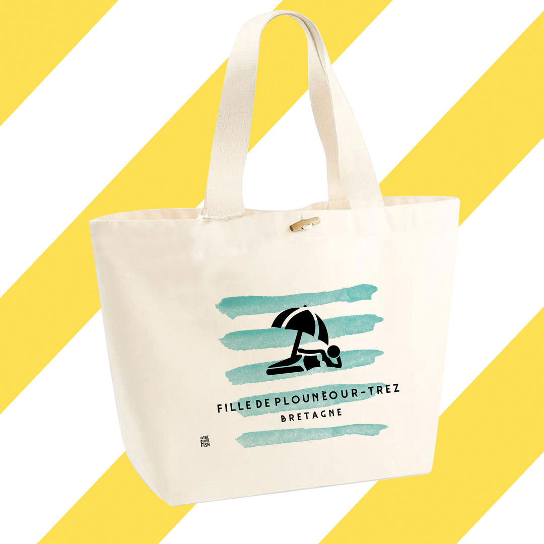 Sac Cabas à personnaliser - Fille de Plounéour