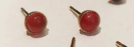 Boucles d’oreille Puce - 4mm - bijoux - Fabien Ajzenberg