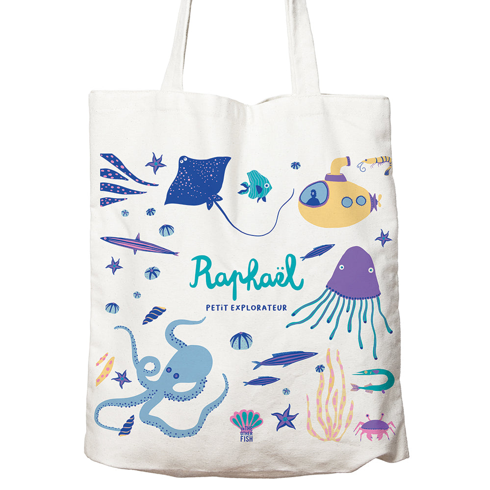 Tote bag à personnaliser - Sous l'océan