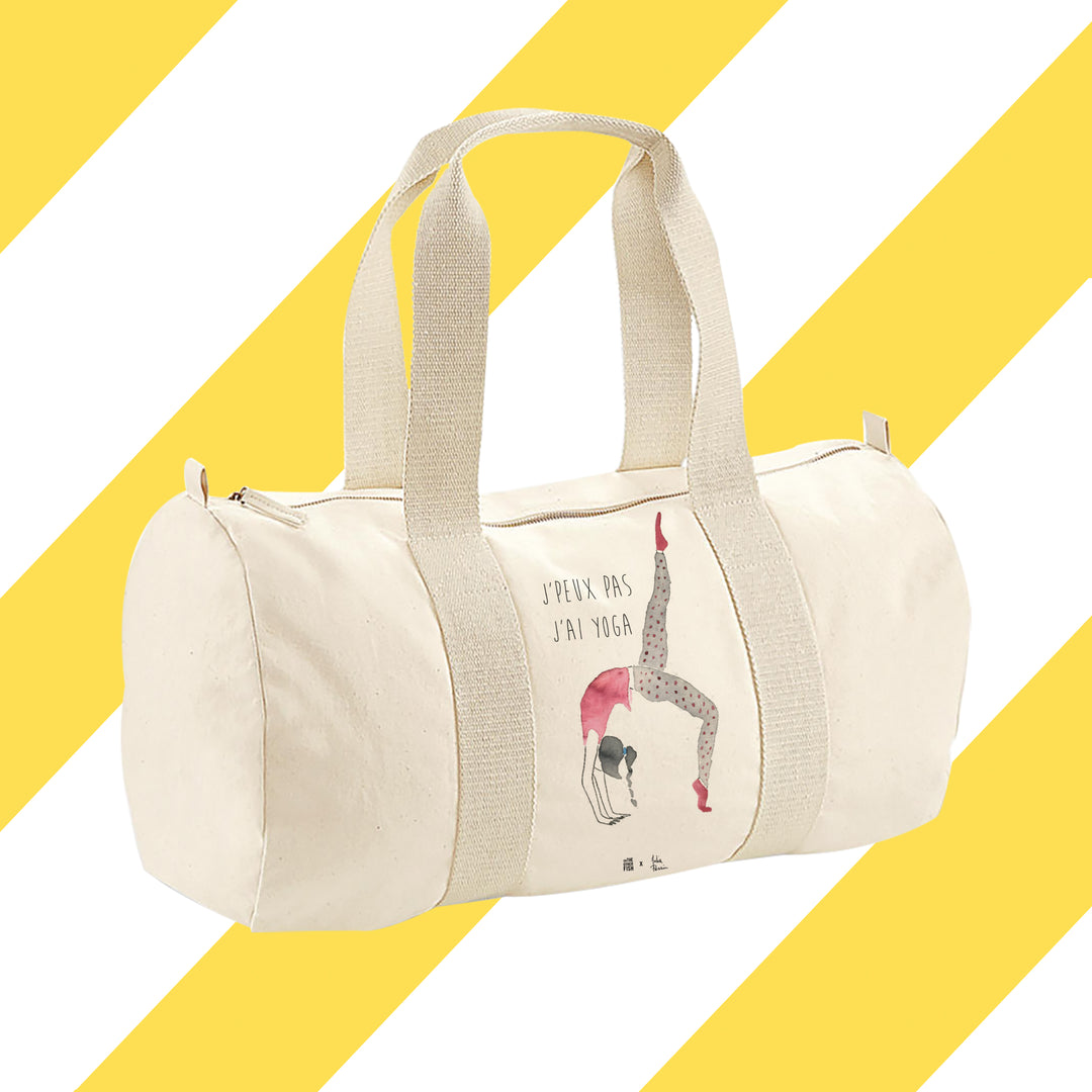 Sac de Sport à personnaliser - J'peux pas j'ai Yoga - Julia Perrin