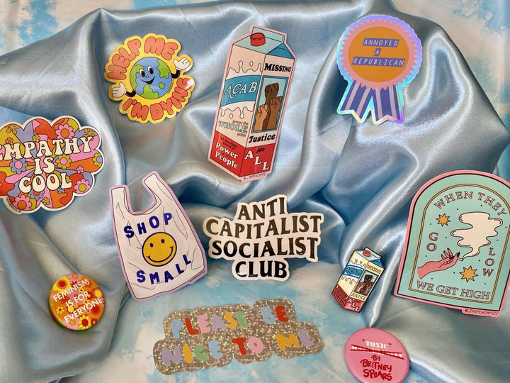 Sticker Please Be Nice To Me - The Peach Fuzz
