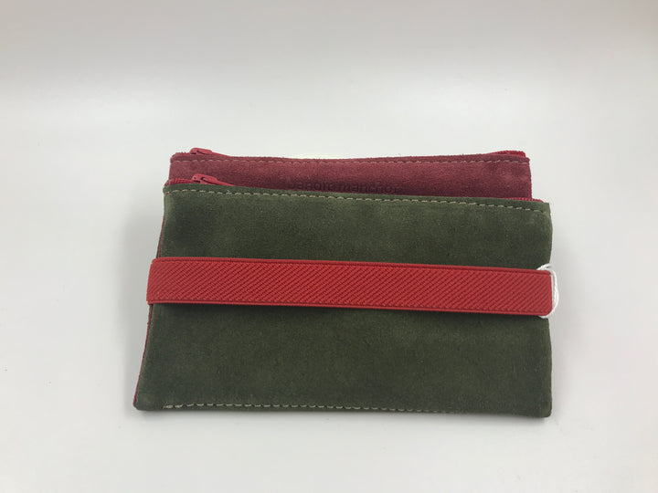 Porte monnaie cuir siamois M - Bandit Manchot