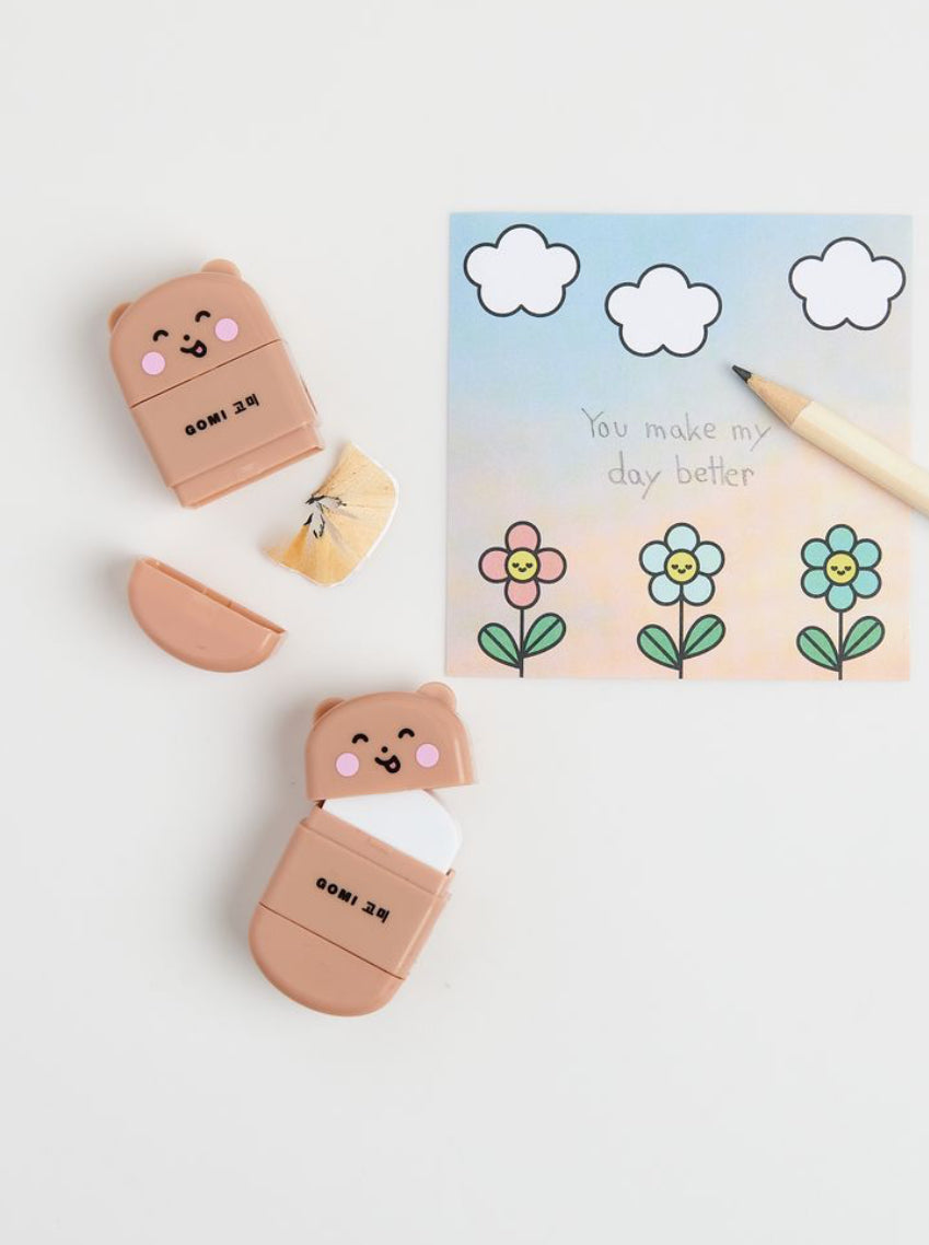 Gomme Avec Taille-Crayon