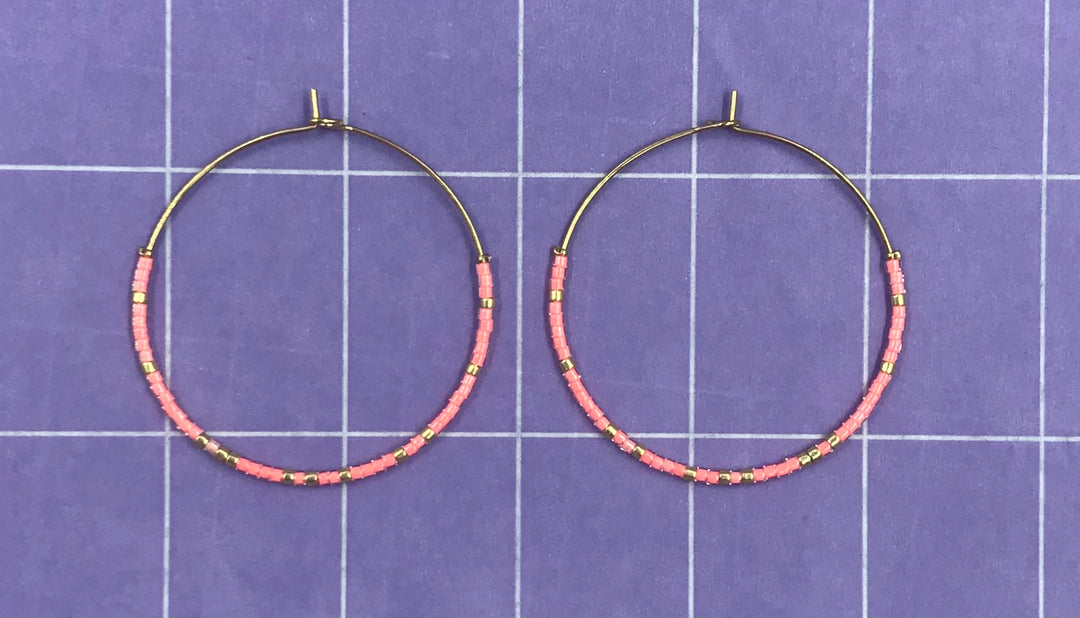 Boucles d’oreille créoles - Acier inoxydable - bijoux - Les Cléias