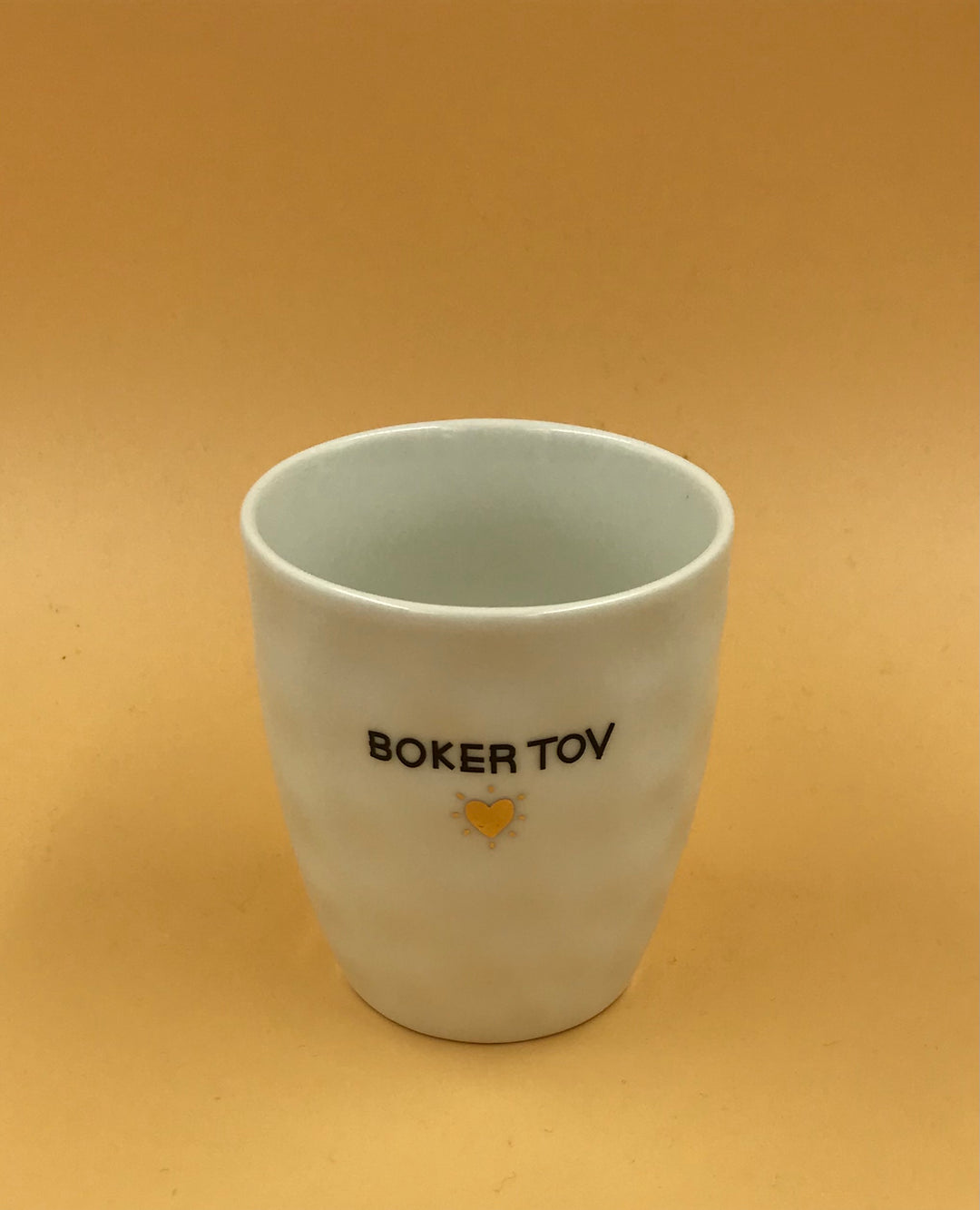 Gobelet Message Boker Tov – Doré