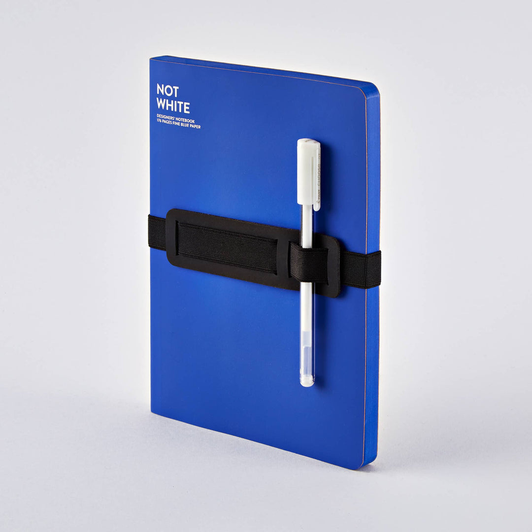 Carnet nuuna Not White Blue
