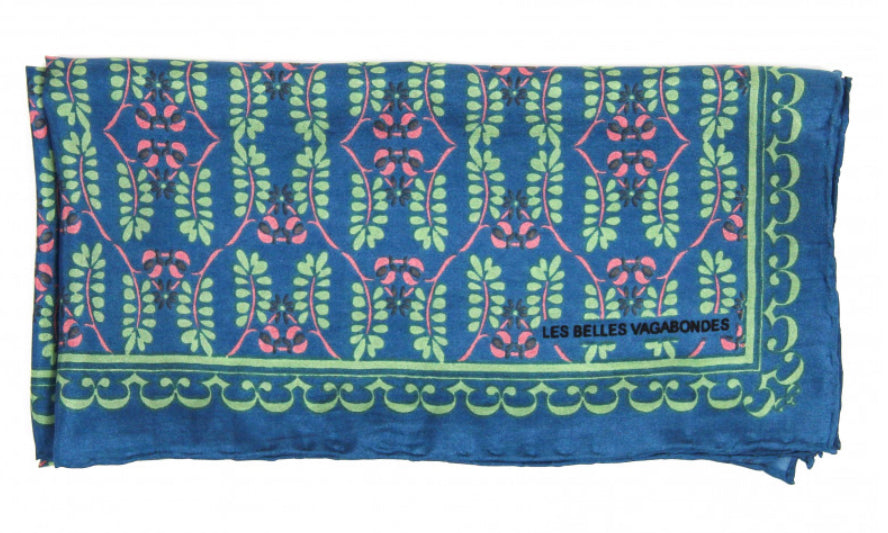 Mini foulard – 50 × 50 cm – Les Belles Vagabondes