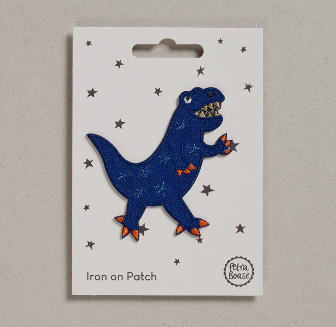 Patch thermocollant - Dinosaure Bleu