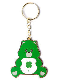 Porte-clé Bear rose avec arc-en-ciel - Studio Inktvis