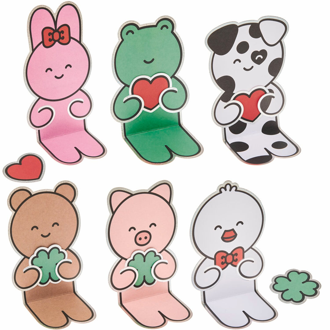 Set de cartes découpées - Chingu - 8 cartes et enveloppes - Rico Design