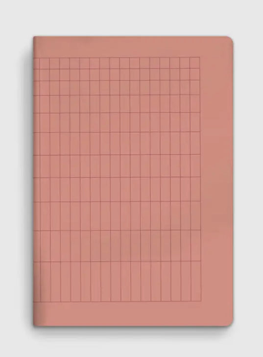 Bullet Journal A6 10x14,5cm Corail - Petit Carnet Pointillés 48 Pages - Tinne+Mia
