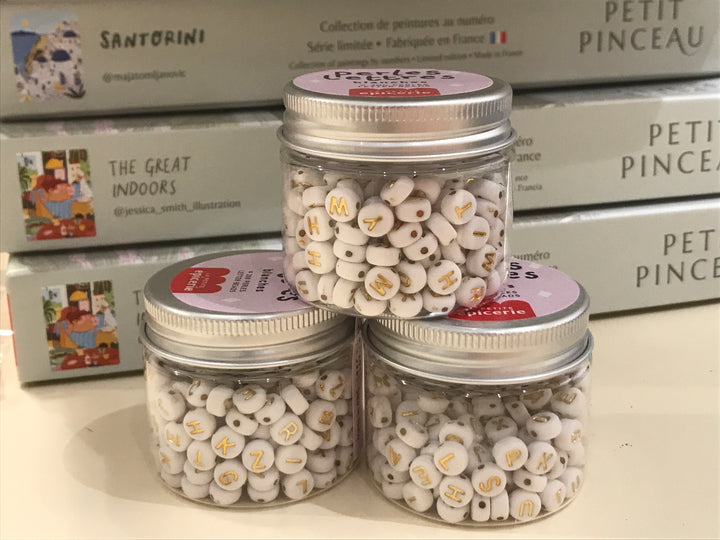 Mix de perles lettres - La Petite Epicerie