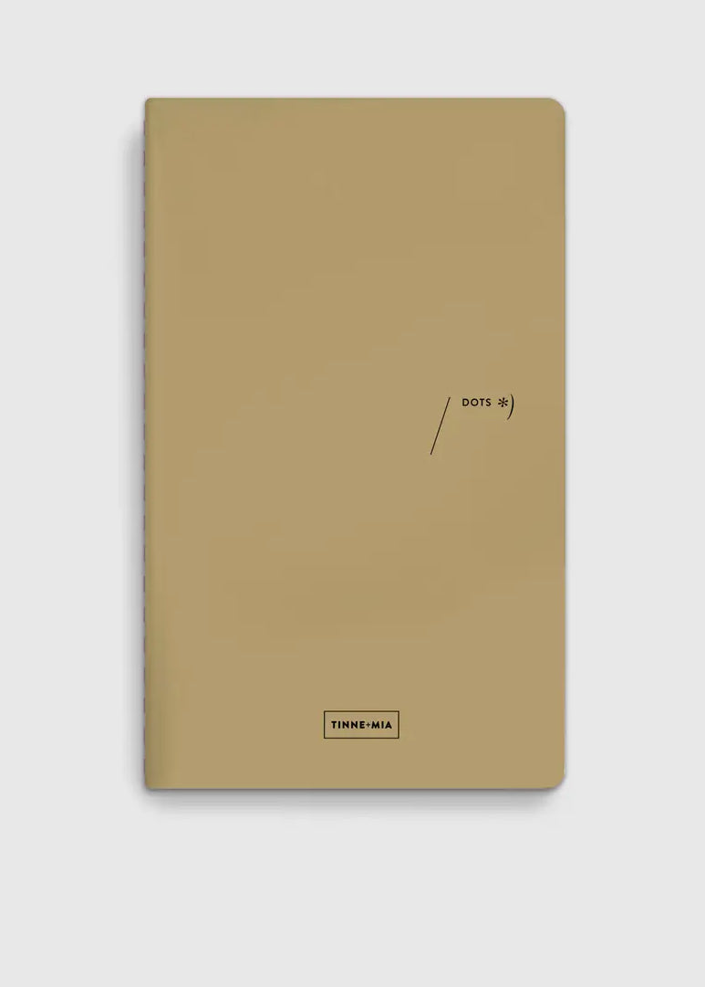 Recharge Carnet Pointillés Almond - Cahier 64 Pages Papier Japonais - Tinne+Mia
