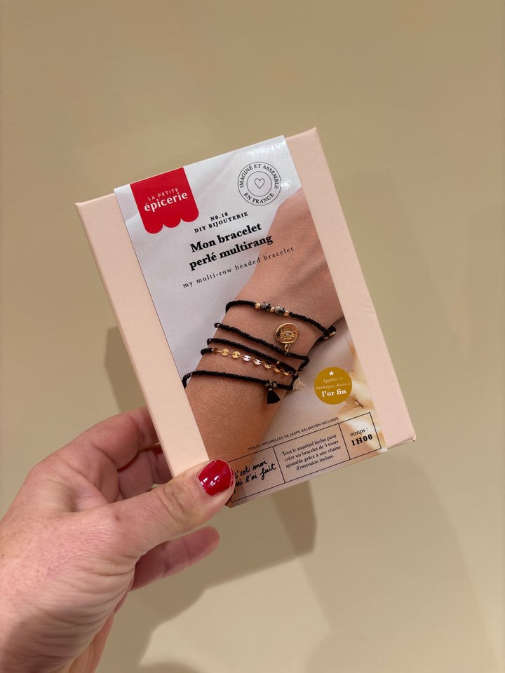 Mon bracelet perlé multirang - La petites épicerie